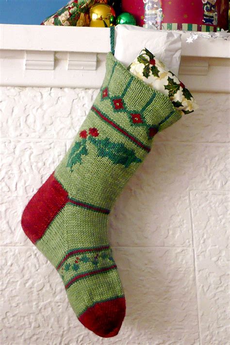 Cable knit christmas stockings 6 PHOTO! Knitted
