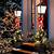 christmas lamp post decoration
