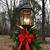 christmas lamp post decorations