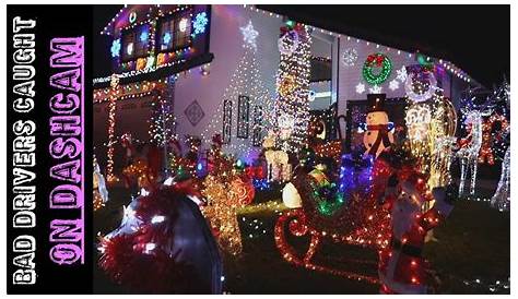 Christmas lights at Candy Cane Lane Vacaville, CA YouTube
