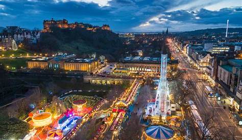 Christmas Lights Edinburgh 2023 With Stunning Firework Show For Light