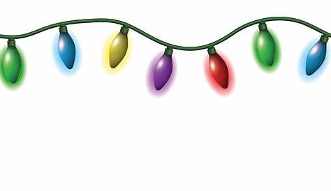 Christmas Lights Graphic Free Clipart Pictures Clipartix