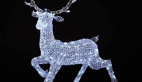 Christmas Lights Reindeer SALE UKG Indoor Outdoor 68cm Jewelled LED Light Up