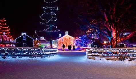 Christmas Lights Upper Canada Village