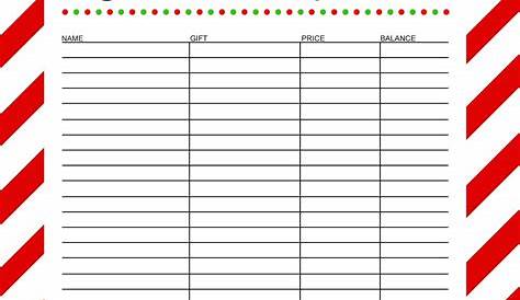 Christmas List Budget Worksheet 7 Ways To Save 400 On Gifts Sarah