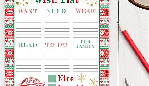 Christmas List Design Ideas Vetores De Wishlist De Natal Para Crianças Ilustração