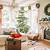 christmas living rooms