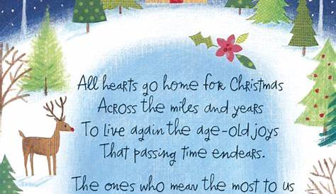 Christmas Message For Family Across The Miles Happy Xmas Card Cards Love
