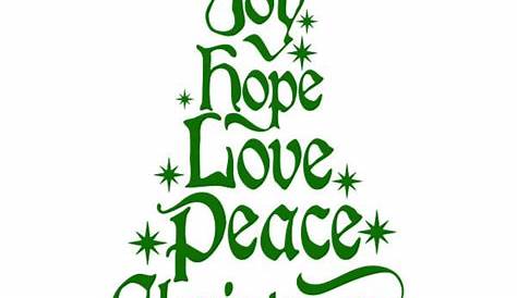 Christmas Message Of Love And Peace