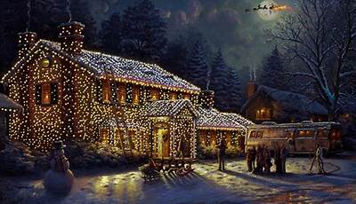 Christmas Movie Paintings On Canvas