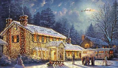 Christmas Movie Paintings On Canvas