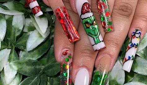 Christmas Nail Designs Acrylic Long 27 Top Trending