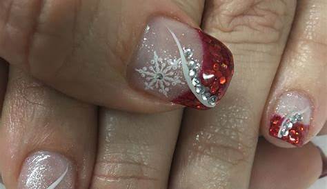 Christmas Nail Designs Sparkle 20 Sparkly And Glitter Art Ideas In Spirit