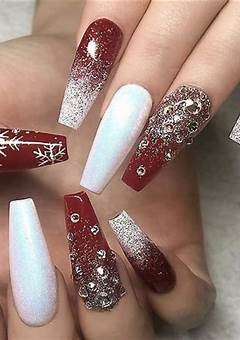Christmas Nails Acrylic Coffin: The Perfect Festive Nail Trend