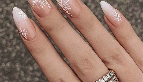 Christmas Nails Oval