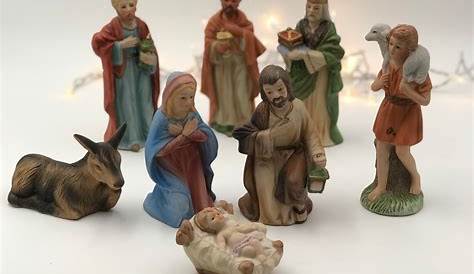 Christmas Nativity Set Porcelain