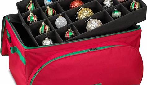 Christmas Ornaments Organizer Snap N Stack TM 3Tier Ornament Storage Box At