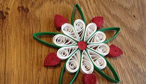 Christmas Ornaments Quilling Quilled Snowflake Ornament Etsy