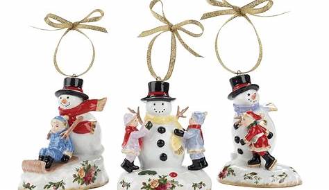 Christmas Ornaments Royal Doulton 2014 Santa & Reindeer HN 5707
