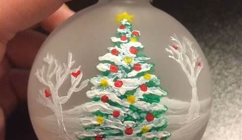 Christmas Ornaments To Paint PAINT SWIRL ORNAMENTS Are A Kid Friendly Craft