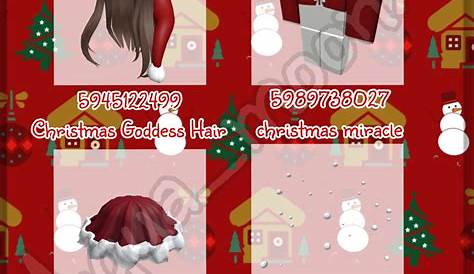 Christmas Outfits Roblox Id