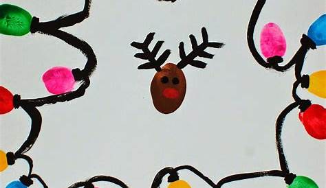 Christmas Painting Ideas For Kindergarten