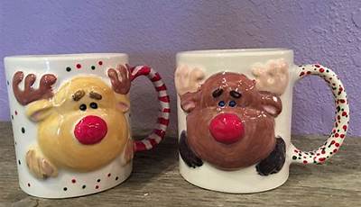Christmas Painting Mugs