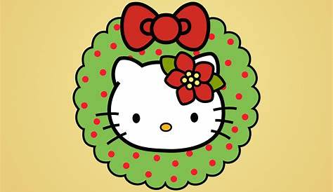 Christmas Paintings Hello Kitty