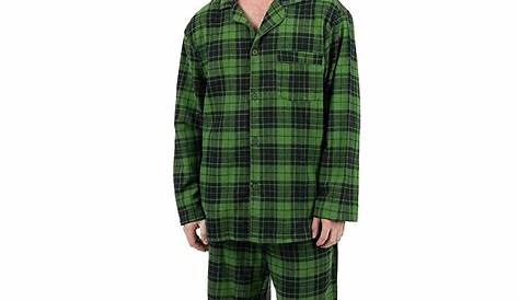 Christmas Pajamas Green Plaid