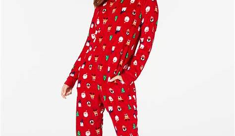 Christmas Pajamas Macys Family Matching Women's Fleece Navidad Family Pajama Set
