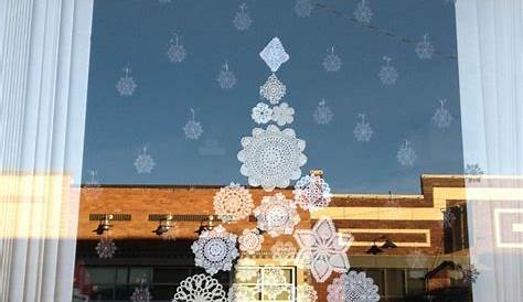 Christmas Paper Window Decorations