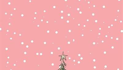 Christmas Phone Wallpaper Pink