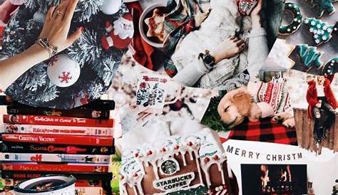 Christmas Photo Collage Wallpaper
