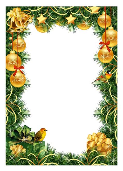 40+ FREE Christmas Borders and Frames Printable Templates Free