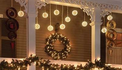 Christmas Porch Lights