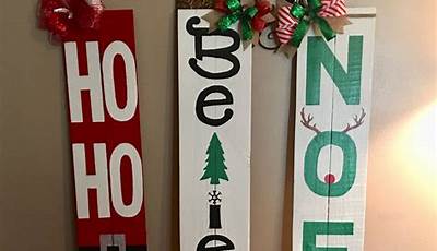 Christmas Porch Signs Pinterest