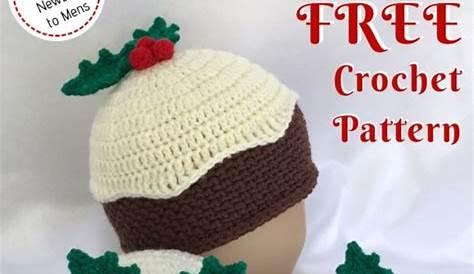 Christmas Pudding Hat Crochet Pattern Free Ravelry By Linda Moorhouse