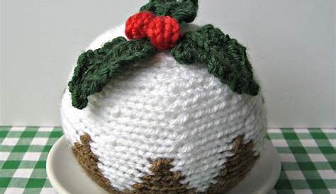 Christmas Pudding Knitting Pattern Free For Worked Flat