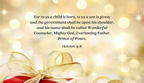 Christmas Quotes Bible