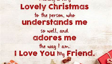 Christmas Quotes For Best Friend 79 Special ship With Hd Images