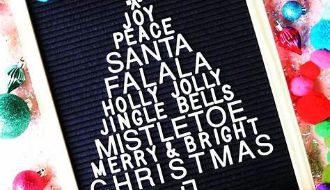 Christmas Quotes For Letter Board SERMUHAN