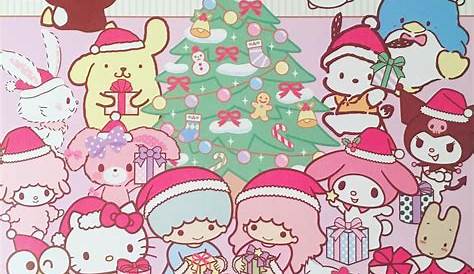 Christmas Sanrio Background Computer Wallpapers Wallpaper Cave