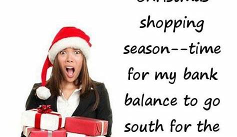 Christmas Shopping Quotes Funny Sarcasm