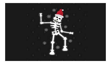 Christmas Skeleton Pfp Dabbing SVG Santa SVG With Santa