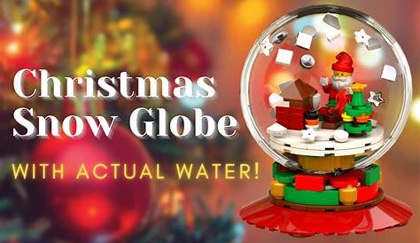 Christmas Snow Globe Lego
