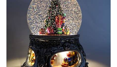 Christmas Snow Globe Music Box