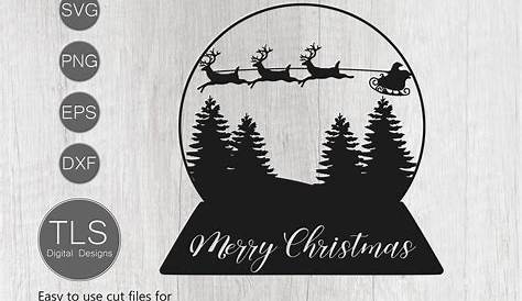 Christmas Snow Globe Svg SVG Cute SVG EPS PNG And JPG 987659