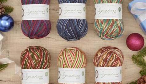 Christmas Sock Yarn Canada Holly Berry Limited Edition 4ply Cris Crochet Shop