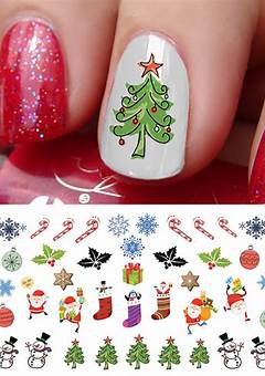 Christmas Stickers For Nails