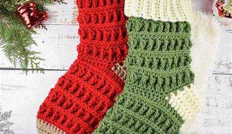 How to Knit Easy Mini Christmas Stockings Gina Michele
